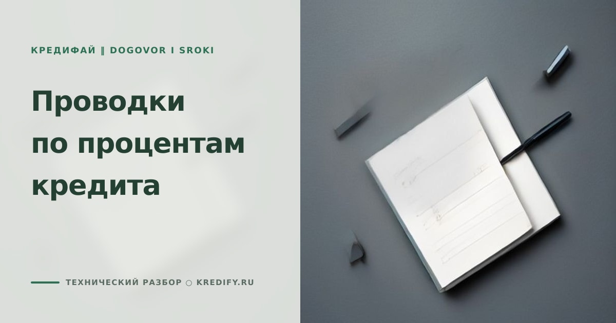 Иллюстрация к статье «Бухучёт процентов по кредиту: счета и типовые проводки»