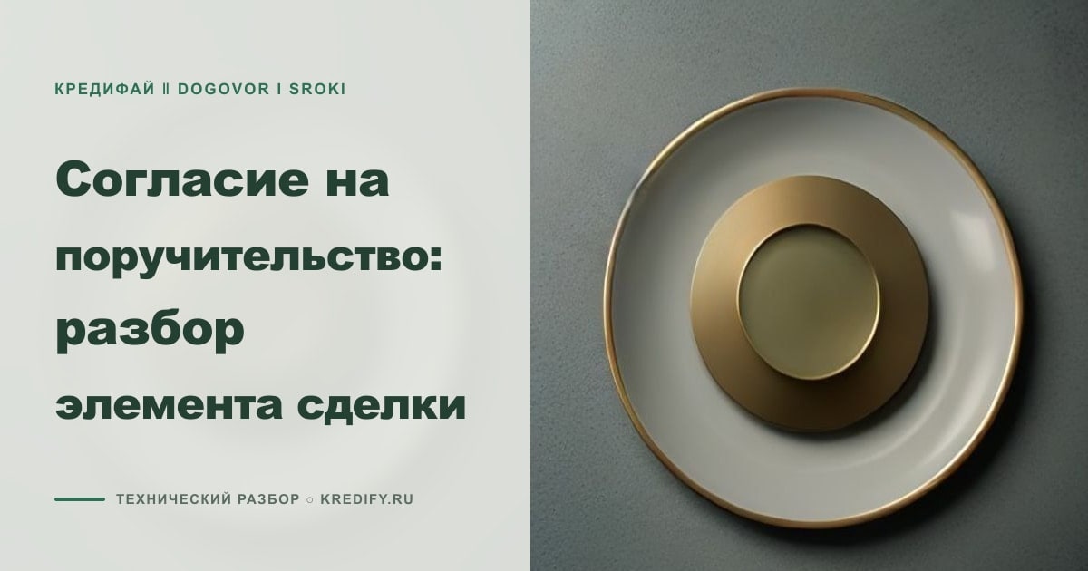 Иллюстрация к статье «Согласие на поручительство: разбор элемента сделки»