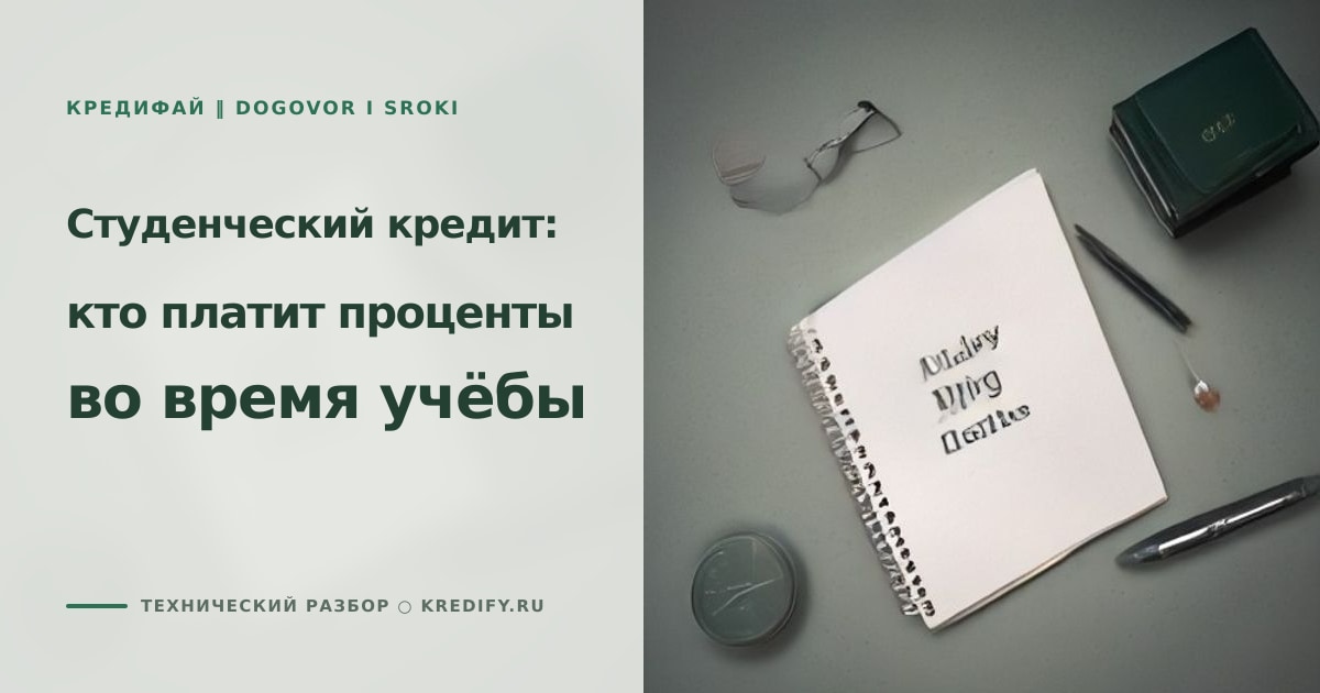 Иллюстрация к статье «Студенческий кредит с господдержкой: как идут проценты»